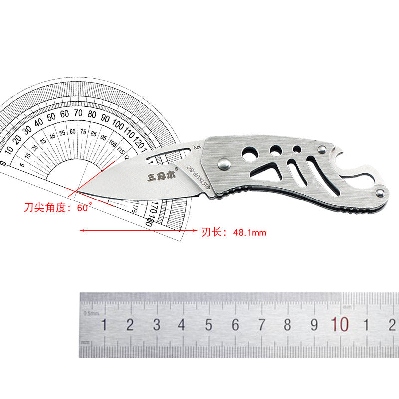 Bushcraft Folding Field Knife Multi-functional Pocketed EDC knife