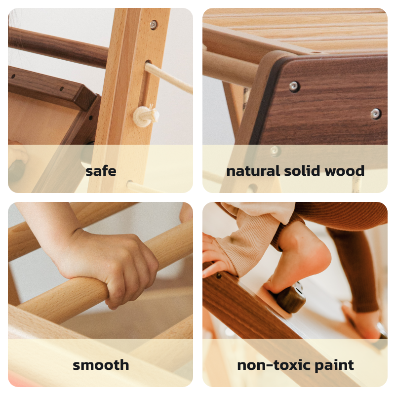 Walnut Climber Set