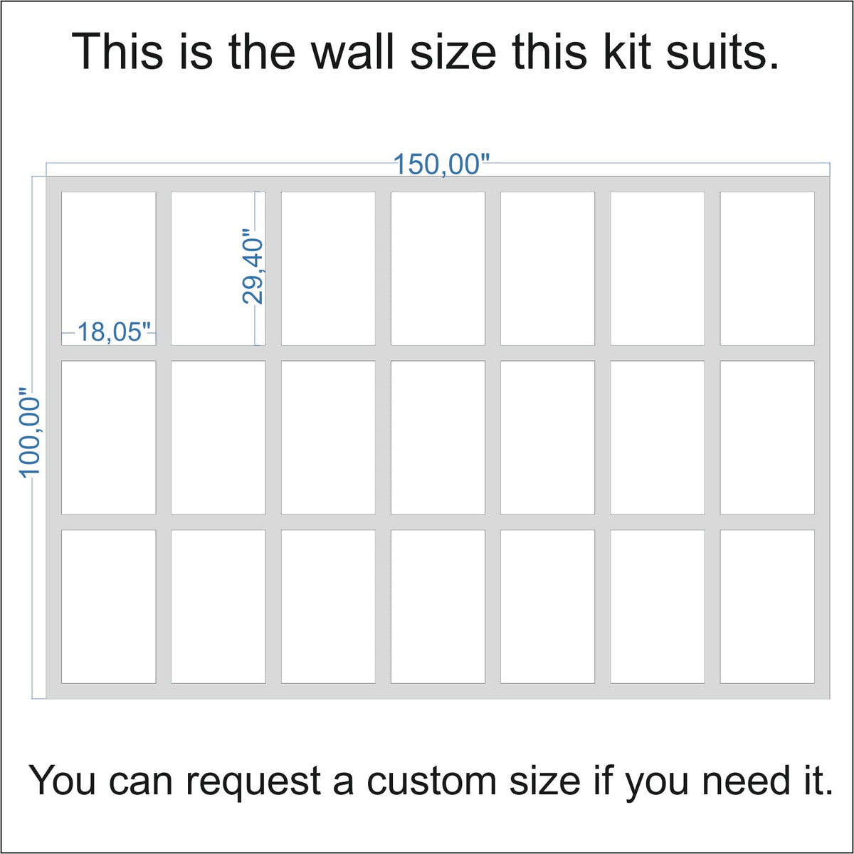 Pre-Cut Wall Design: Ready to Assemble Board & Batten MDF | Effortless Installation W:75mm x T:8mm