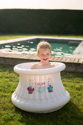 Cupcake Babies Big Bath White & inflator (suitable from 1 year up to 8 years)